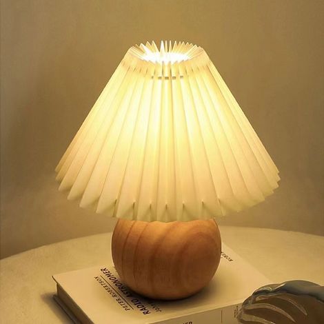 Nordische wiederaufladbare Tischlampe für die Inneneinrichtung, klassische wiederaufladbare LED-Tischlampe im Retro-Stil (Glühbirne nicht im Lieferumfang enthalten)
