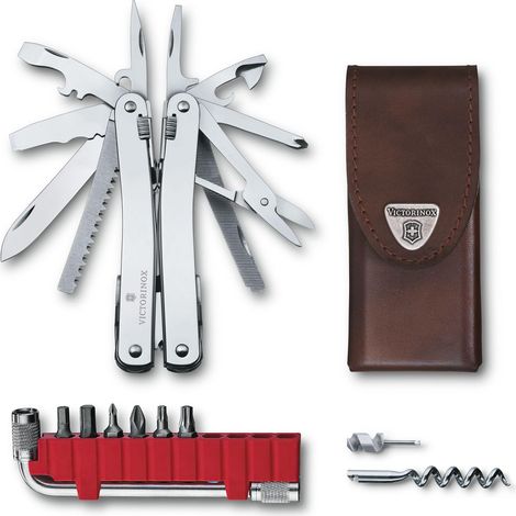 Victorinox Swiss Tool Spirit X Plus herramienta multifunción plata
