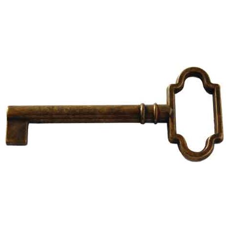 CHIAVE PER MOBILI '7010' 31x67 mm - Patinato antico