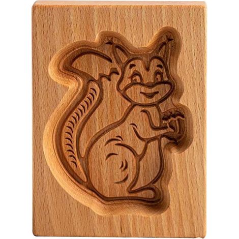 Moule à pâtisserie, emporte-pièce en bois, moule à biscuits en relief, moule à biscuits en bois sculpté 3D, Noël ( ) (1/2)