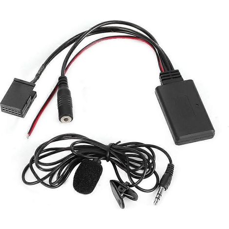 Adaptateur de câble audio AUXIN, microphone Bluetooth pour voiture, compatible avec Opel CD30, CDC40, CD70 et 90 (1/5)