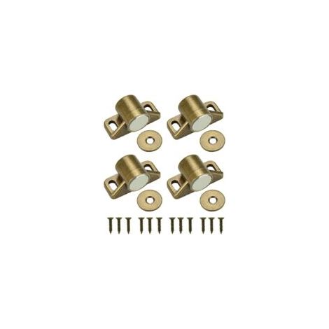 4PCS Aimant pour Porte Placard Loquet de Porte Magnétique Fermeture de Porte Aimantée