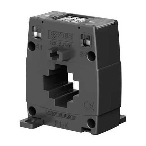 ENTES,ENT.A30MN 400/5 TRASFORMATORE DI CORRENTE DIAM. PASSAGGIO CONDUTTORE: 20 MM, FISSAGGIO A VITE, 1 PZ(I)