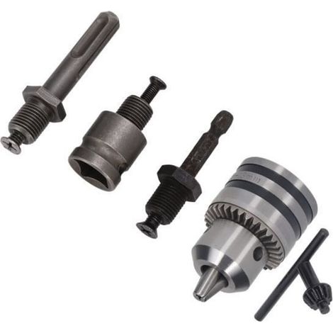 Wear-Resistant Alloy Keyed Drill Chuck 1.5 to 13mm (1/4)