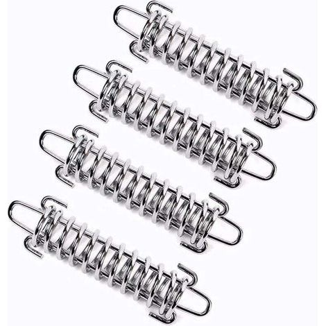 Componenti a molla per vele ombreggianti, molle di tensione per vele ombreggianti, molle di tensione per tende, anelli di corda a molla per tende (1/4)