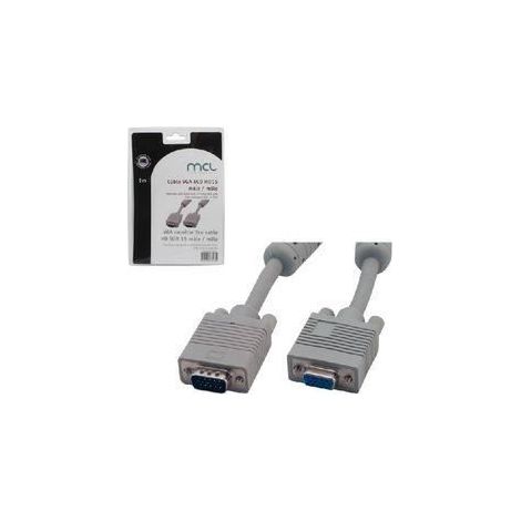 Câble vidéo VGA - ECO - 2m - HD15 mâle - Raccordement écran VGA/SVGA - Connecteur HD15 mâle (1/3)