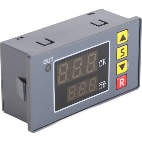Relais temporisé grand écran, paramètres OP CL LOP, module relais temporisé normalement ouvert, 24 V CC, 480 W (1/5)