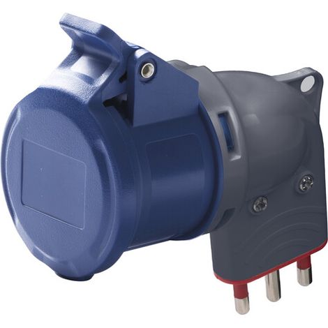 ROSI 1869 ADATTATORE CE 16A+T-2P+T-220V IP20- 1,0 pz