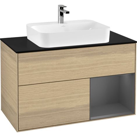 Villeroy & Boch G372GKPC Meuble sous-lavabo Finion G37 (1/2)