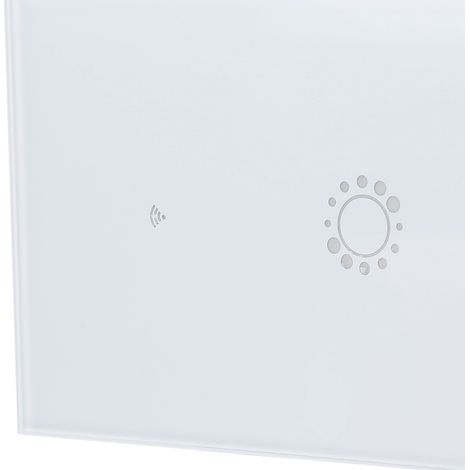 Intelligente drahtlose Fernbedienung mit Touch-Schalter und Wi-Fi-Verbindung, kompatibel mit US-amerikanischen und australischen Standards (95-240 V AC). (1/5)