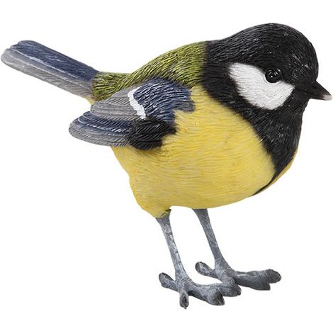 Mésange charbonnière 12cm Déco résine (1/10)