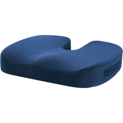 Coussin de siège en mousse de mémoire – Coussin de chaise de bureau – Coussin de chaise ergonomique – Coussin de soutien respirant (1/5)