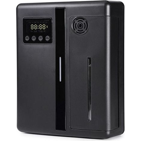 Machine à Parfums D'ArôMes 160Ml avec Diffuseur D'Huiles Essentielles Fonction Minuterie pour MéNage HôTel Bureau EU Plug,A (1/4)