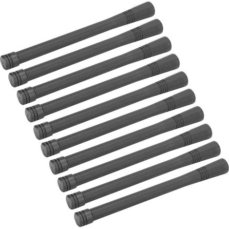 Lot de 10 mini-antennes NAD6502 pour radios talkie-walkie GPS VHF 136-174 MHz, idéales pour le camping en plein air. (1/5)