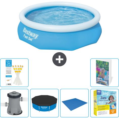 Bestway Piscina Bestway Fast Set Rotonda - 305x76 cm - 7-pezzi  S198