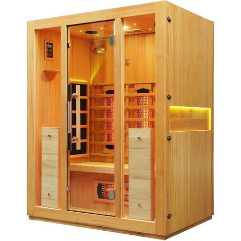 Vidalux Premier 3 Person Full Spectrum Infrared Sauna With Complete Heat (1/5)