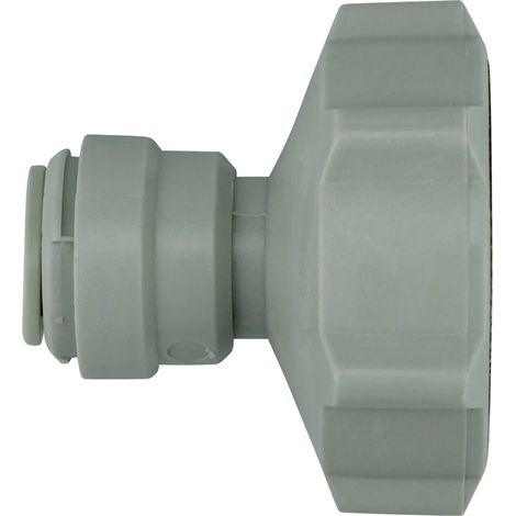 Conector de manguera, 3/4" a 5/16" - Conector atornillable para líneas de cerveza y aire (1/4)