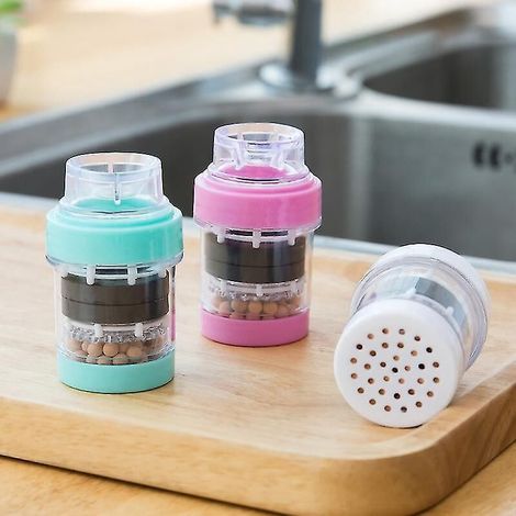 Lot de 3 filtres magnétiques à chargement frontal pour robinet purificateur d'eau de cuisine (1/5)
