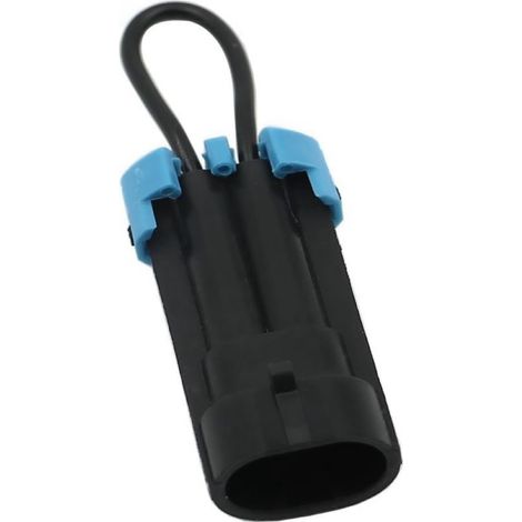 The Polaris UTV's safety belt uses a bypass safety plug (DJ7024-1.5-11) with cable ties.--DTEKGAZ
