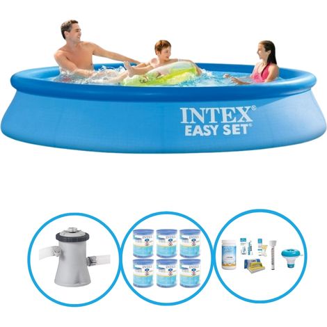Intex Piscine Easy Set Ronde - 305x61 cm - 4-pièces  S22406 (1/5)