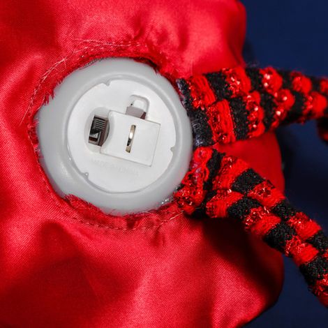 Leuchtender Hexenhut zum Aufhängen für Halloween, mit langen Beinen – Dekoration für drinnen und draußen, Bäume, Veranden und Partys (1/5)