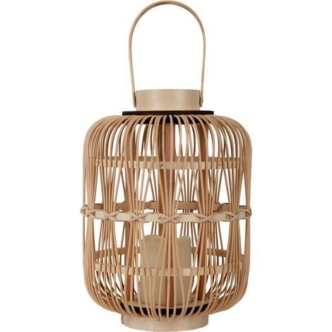 Naeve KORBINIAN Lampadaire portable Nature de 31 cm, alimenté par batterie, 1 700-2 000 K, fonction minuterie (1/5)