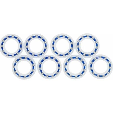 Set di 8 cuscinetti per ruote robot Polaris 280 180 adatti per pulitori per piscine C60 C-60 (1/4)