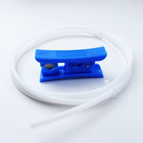 Téflon Tube PTFE 3m/10ft - Blanc, 3mm ID x 5mm OD, Haute Capacité Lubrification Antiadhésive White 3x5mm 3 meters/ 10ft (1/5)