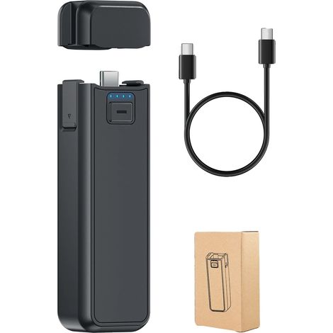 Impugnatura per batteria, capacità 5000 mAh, ricarica rapida USB-C, 1 pezzo (1/2)
