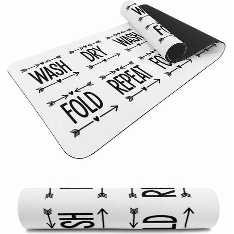 Protection antidérapante plan travail cuisine chemin table résistant chaleur imperméable minimaliste 1016x305 cm blanc noir « Laver sécher plier » (1/5)