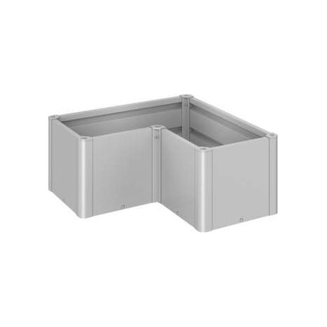 Fioriera Belvedere MINI Gr. L100 argento metallizzato