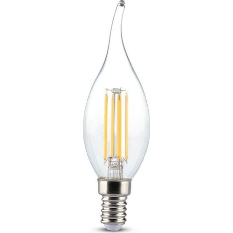 Ampoule LED E14 Flamme ambrée  4W (1/5)