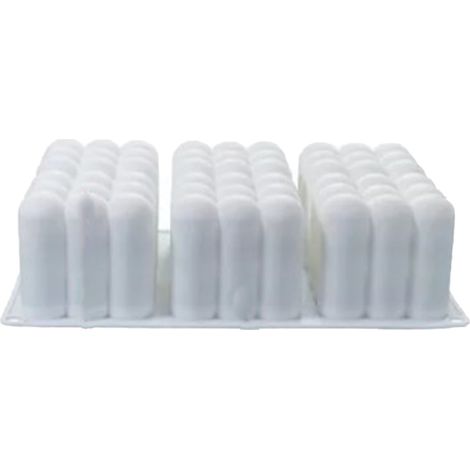 DIY 3D Bubble Candle Shape aus Silikon, 6 Mulden, für Kerzen, Seifen, Kuchen und Desserts. (1/5)