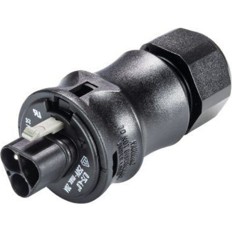 Wieland Electric 96.032.0153.1 Rundstecker Stecker, gerade Gesamtpolzahl: 3 1 St.