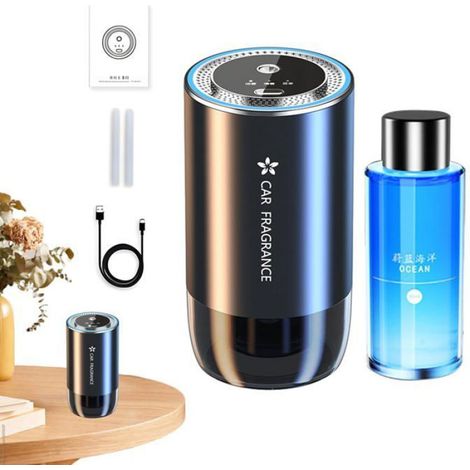 Diffuseur Parfum Voiture Rechargeable - 1, 50ml, Désodorisant Intérieur Auto Cuneary (1/5)