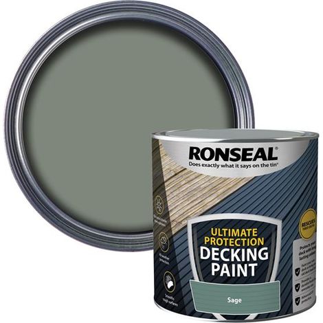 Ronseal Ultimate Protection Decking Paint Willow 2.5 litre
