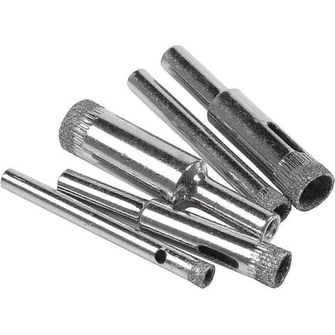 5-teiliges diamantbeschichtetes Kernlochsägen-Set für Fliesen, Marmor, Glas und Keramik (5/6/8/10/12 mm) – JXLGV (1/5)