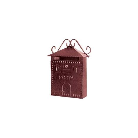 CASSETTA POSTALE RUSTICA- - cm.30x10x36h. - 1 pezzi