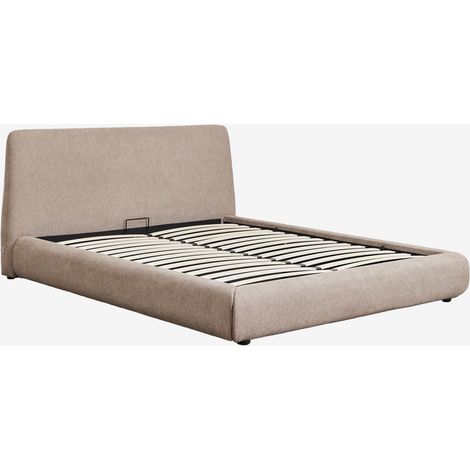 Letto con Canapé Pieghevole in Tessuto Norena SKLUM            