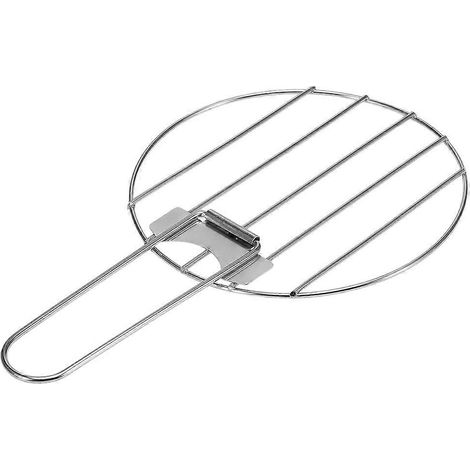 Réchaud à bois portable pour le camping, avec grille de barbecue pliable, outils de cuisine de pique-nique, filet de barbecue pour la randonnée et le trekking
