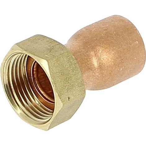 Anquier – Raccord cuivre droit 2 pièces femelle écrou libre Ø22 – Taraudage 3/4" – Norme A.C.S. NF EN 12164 – Pour installations plomberie