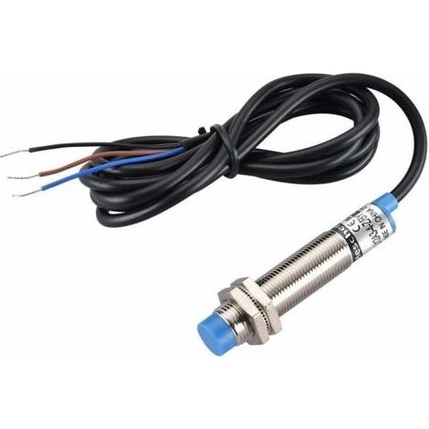 Sensore di prossimità induttivi M12, Tipo di scudo, sensore LJ12A3-4-Z/DA 4mm, 10-30VDC, 200mA, PNP, normalmente aperto (NO), a 3 fili (1/5)