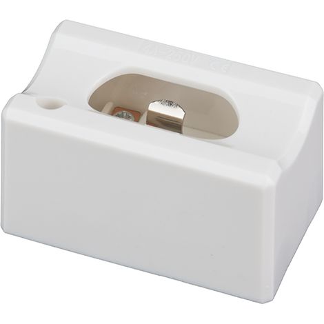 Soporte s14d con caras rectas para lámparas lineales con 1 casquillo central (1/3)