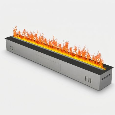 Cheminée électrique 3D avec application et vapeur d'eau, brûleur intégré, 125 PRO-LINE (1/5)