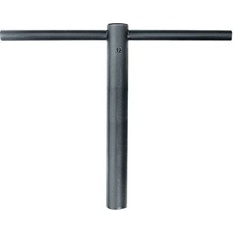 AMF Aufsteckschlüssel DIN904L 904L-19 Gr.19mm Schaft u.Drehstift geh. brün. lang