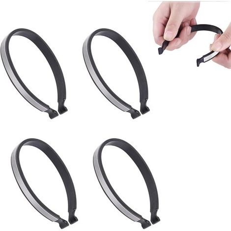 Paire de pinces pour pantalon, pinces réfléchissantes pour cuissard de cyclisme, pinces pour sangles de cheville pour cuissard de cyclisme de loisirs, sangles de cheville réfléchissantes, accessoire r (1/5)