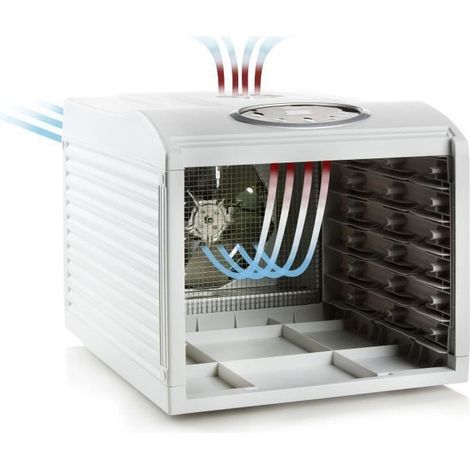 deshidratador de frutas y verduras 6 bandejas 500w blanco - DO353DV - domo - (1/5)