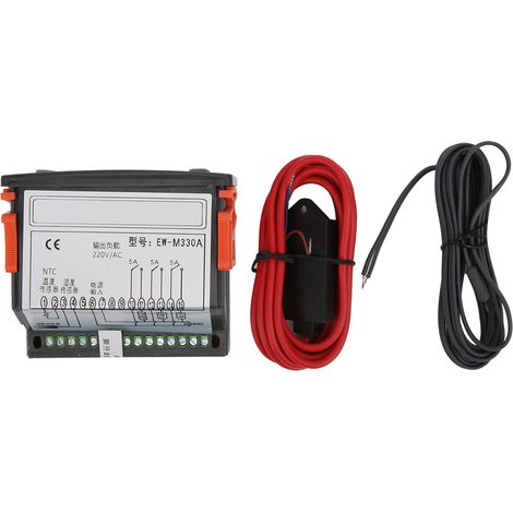 Contrôleur Numérique de Température et Humidité LED Double AC220V EW‑M330A (1/5)