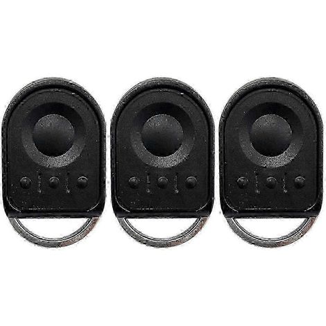 Lot de 3 télécommandes de porte de garage pour ouvre-portes Keytis 2 NS et Keytis 4 N 433 MHz (1/5)