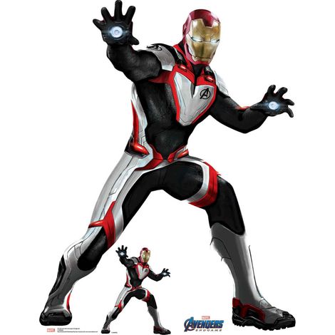 Figurine en carton Iron Man Quantum Suit Marvel Endgame H 95 CM (1/4)
